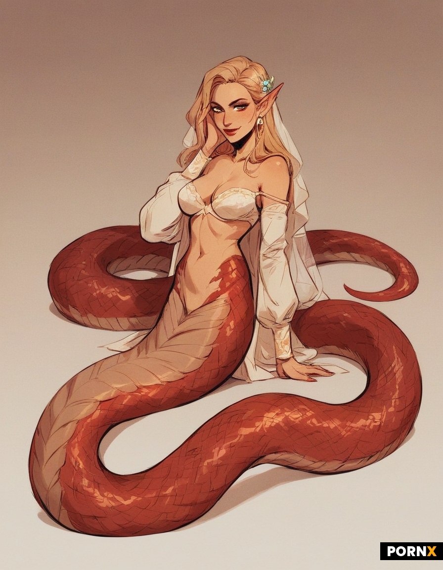 Full body view of A beautiful seductive