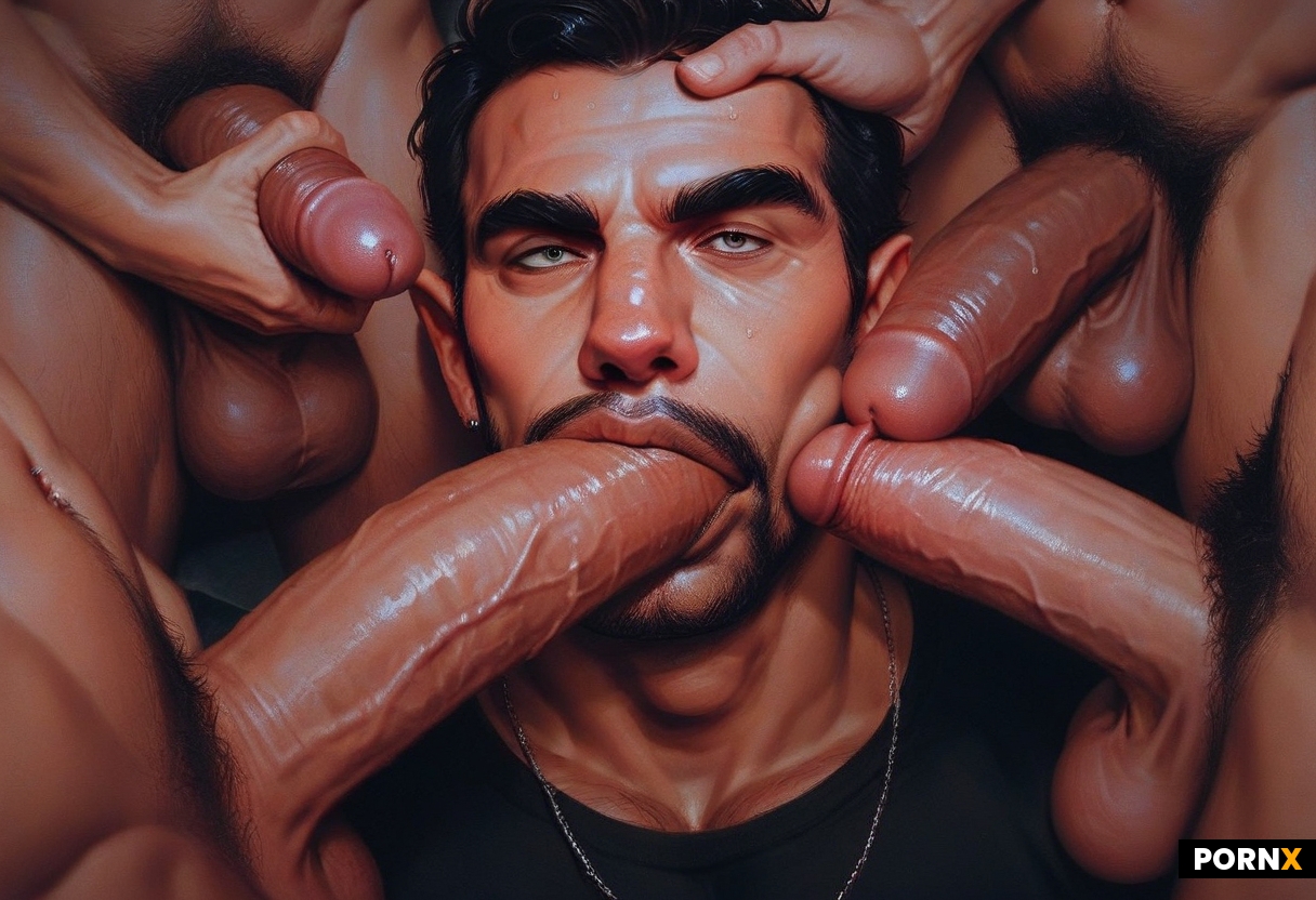 Gay  man sexy face