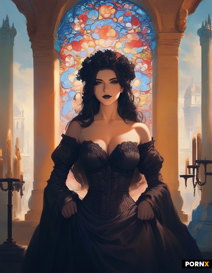 Pretty pale-skinned woman