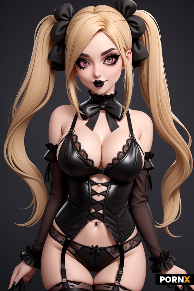 sexu cute goth girlfriend