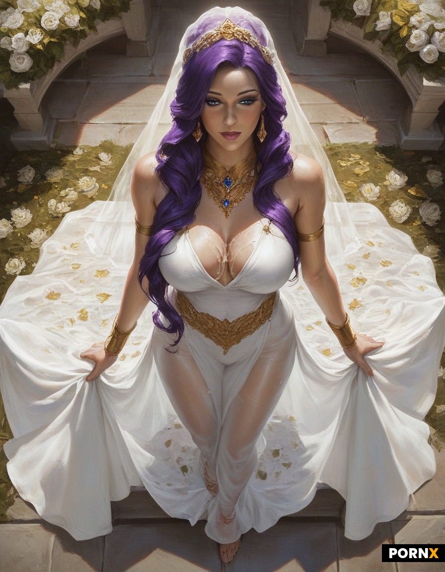 violet hair
