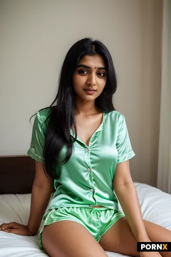 A gorgeous 25-year-old  indian woman with long