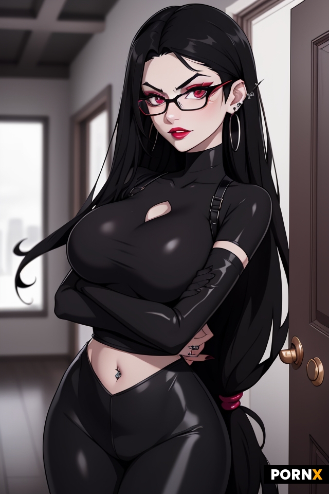 goth woman