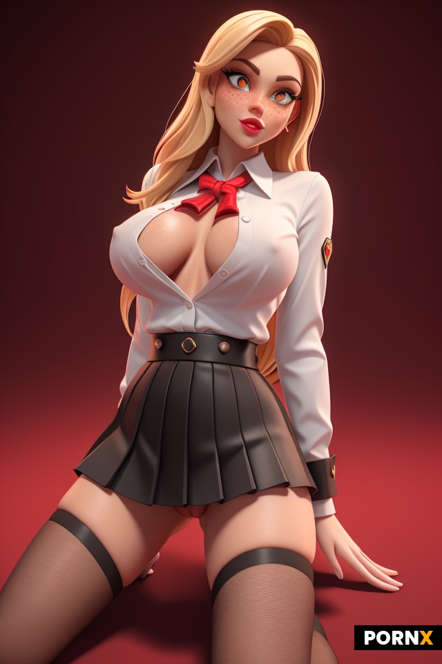3D stylized digital render