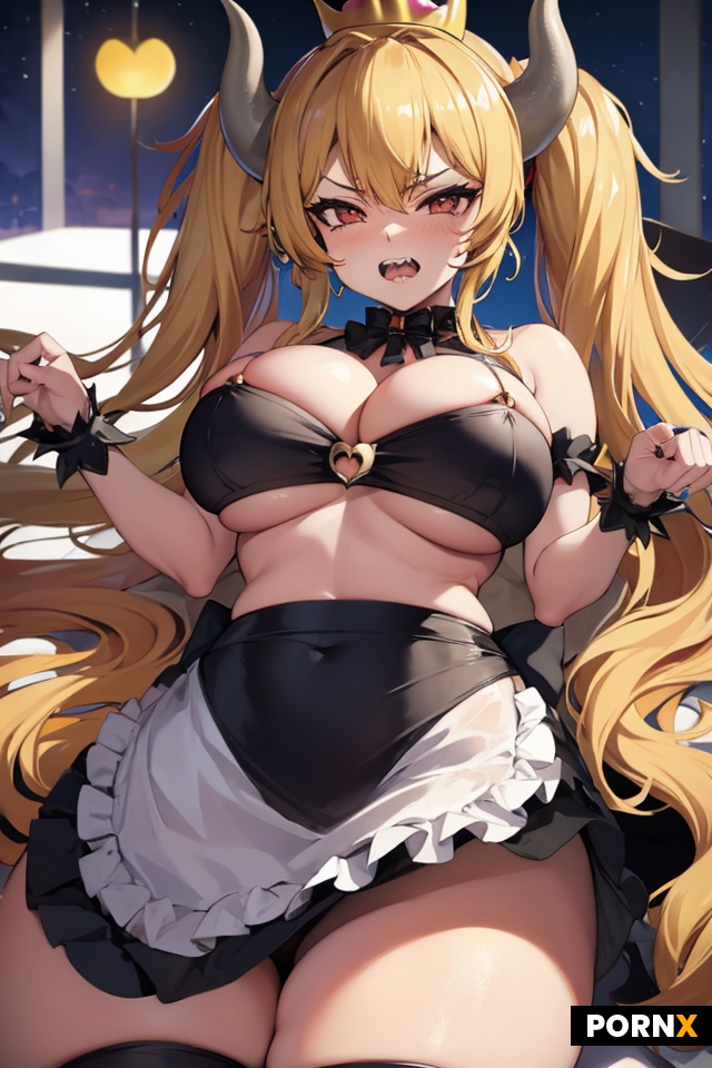 Bowsette nue