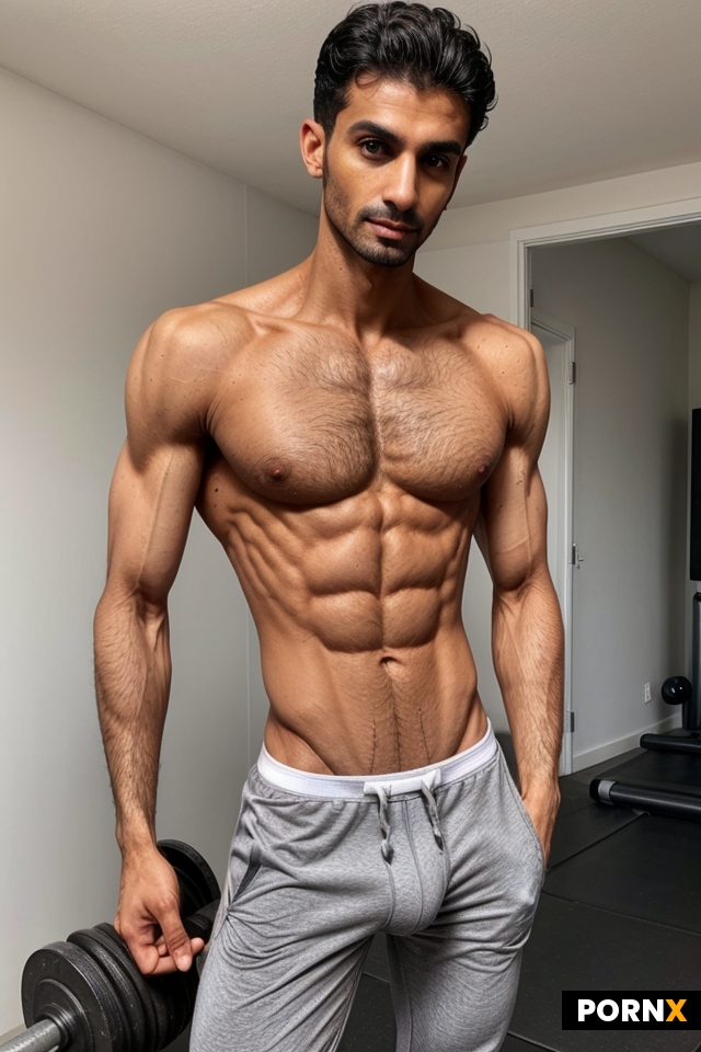 arab man have a  big hard cock