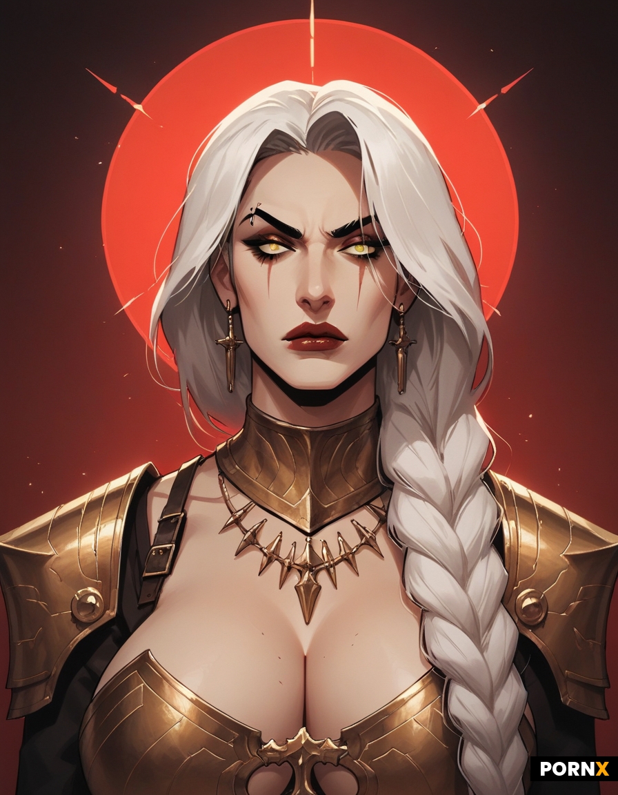 portrait of a sexy adult woman