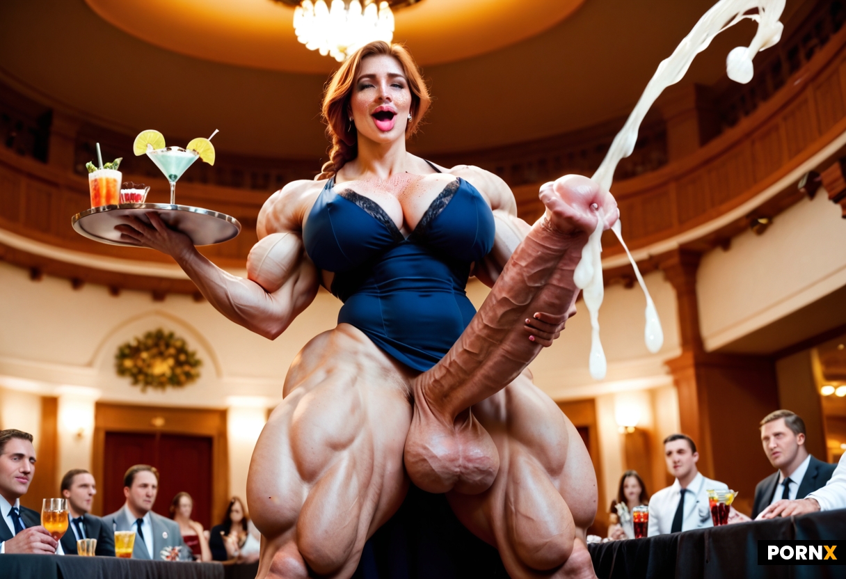 20-year-old tall gorgeous confident glamourous farmer futanari named Bessy