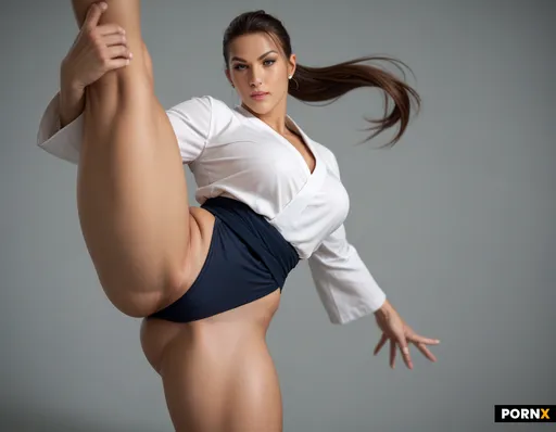 Female martial artist