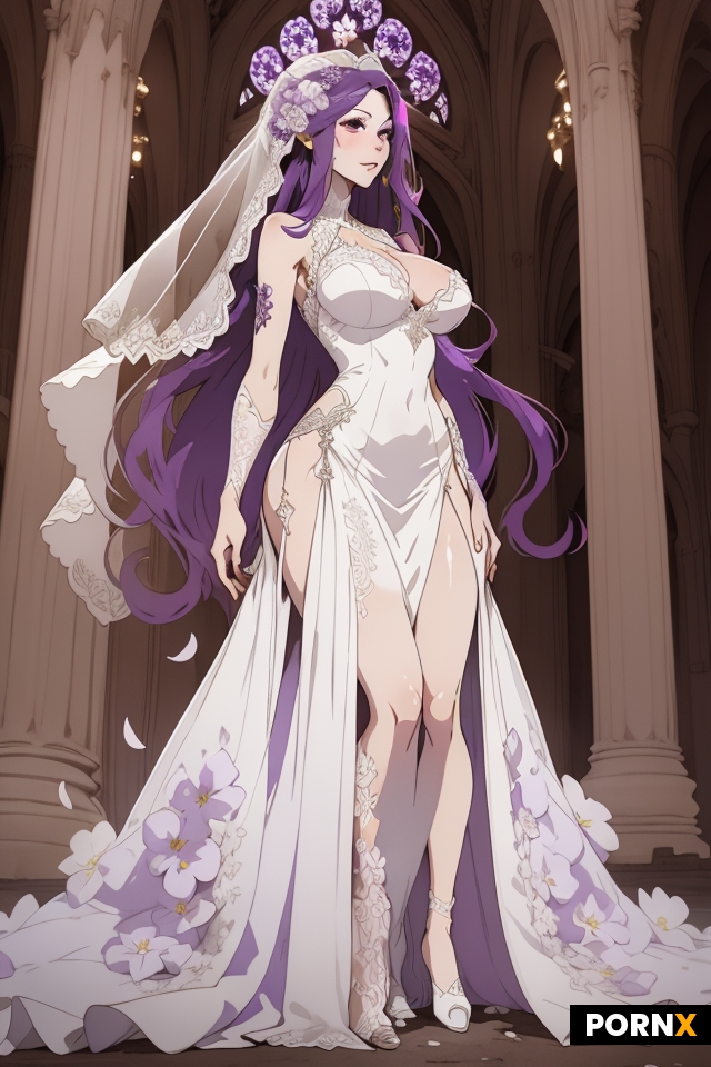 violet hair