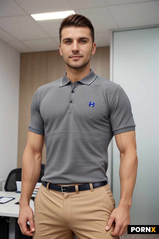 Hot sporty Male