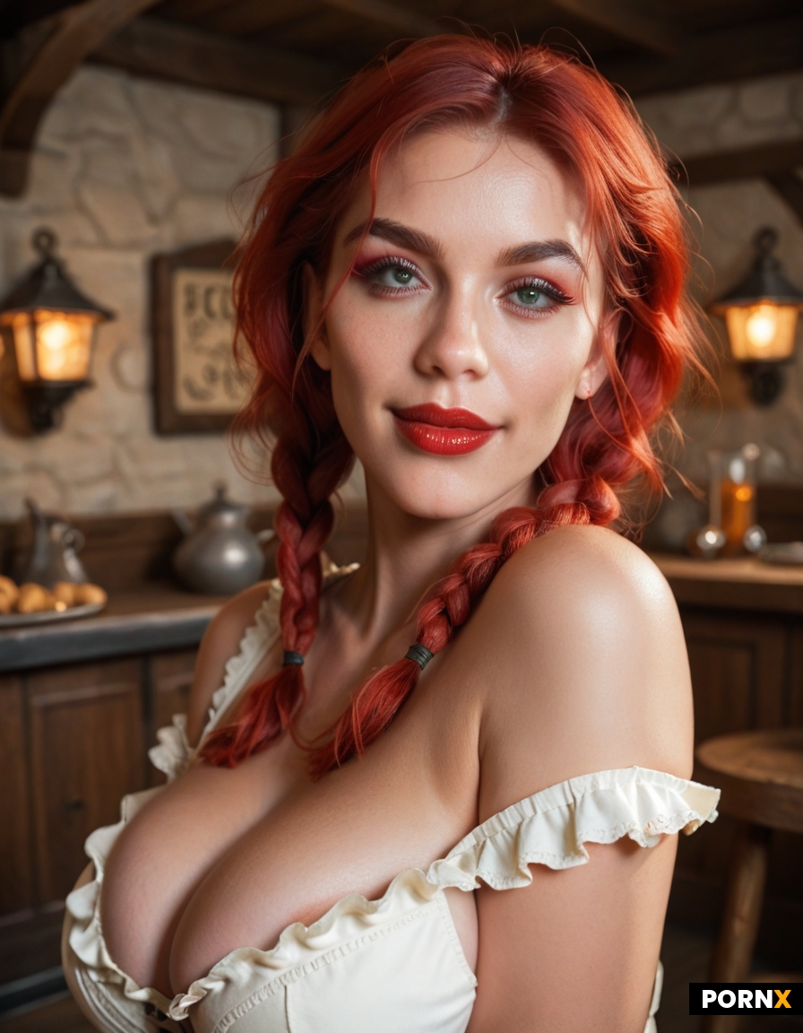 Redhead woman