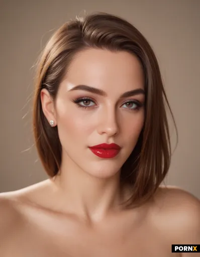 She has a softly sculpted