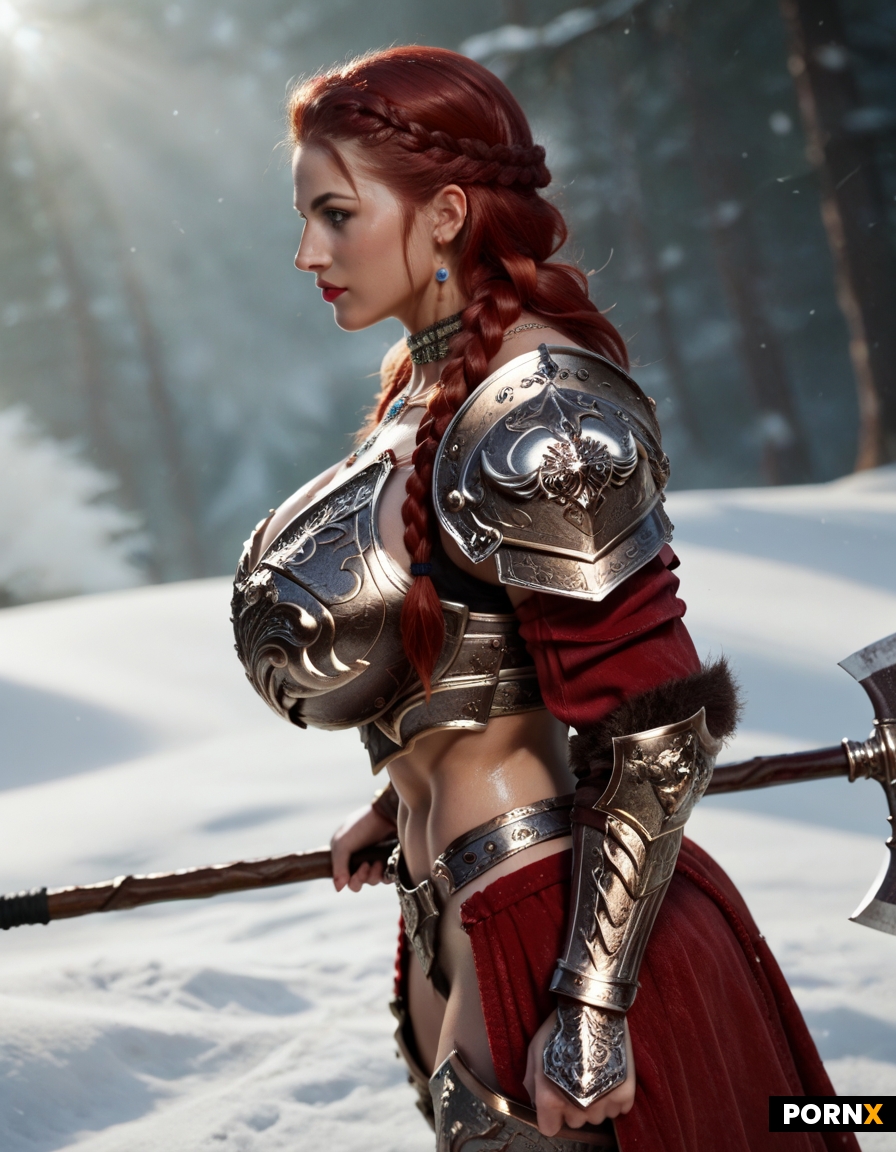 sexy female viking shieldmaiden
