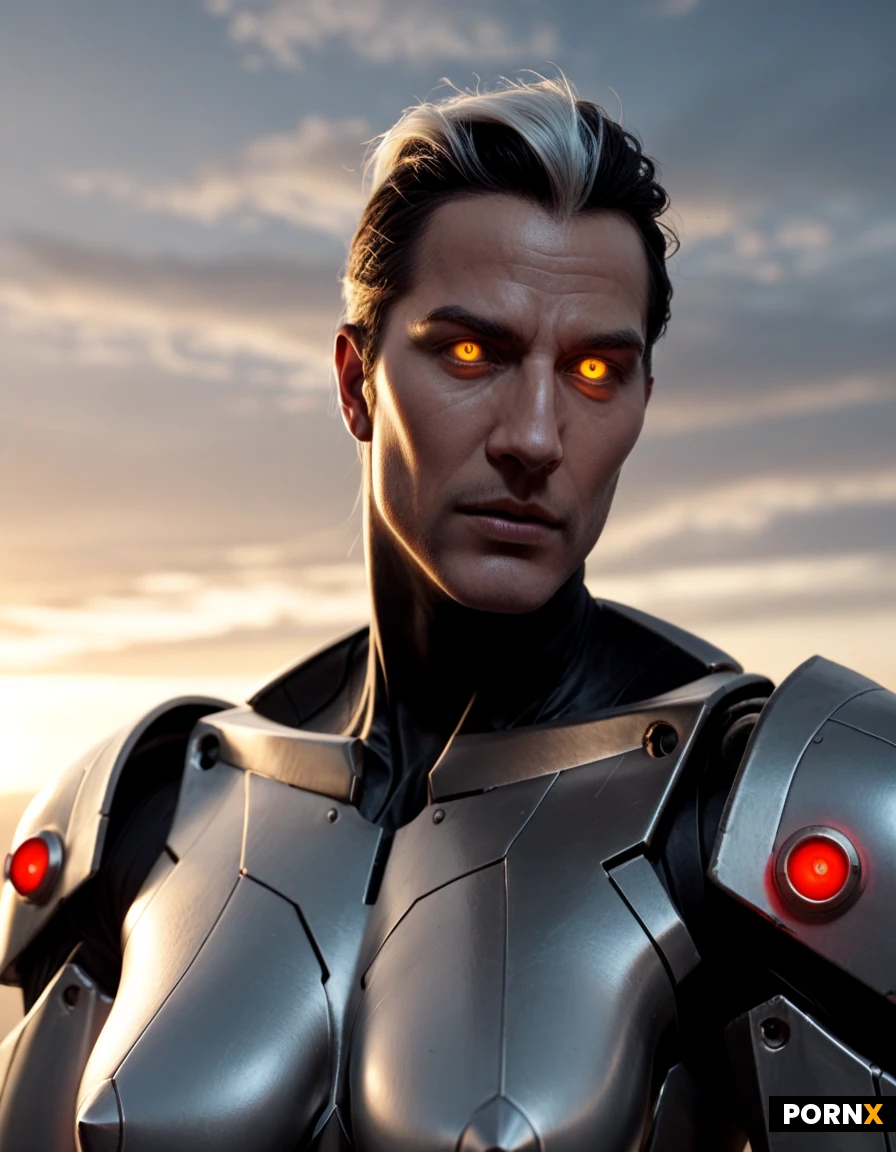 A cinematic scene from a dark, high-budget Japanese mecha anime movie: enormous humanoid biomechanical robots towering hundreds of meters above a dense futuristic city, their proportions elegant but unnervingly elongated, with angular armor plating, exposed mechanical joints, glowing eyes, and subtle organic elements beneath the armor.
Long shadows, richly painted backgrounds, hand-drawn cel-animation aesthetic with intricate mechanical linework, subtle film grain, slightly muted 1990s color palette, deep blacks, glowing highlights, dramatic clouds, shafts of sunlight cutting through smoke.
Mood: awe, dread, melancholy and enormous restrained power — the machines feel less like ordinary robots and more like mysterious artificial giants whose true nature is uncertain.
Highly detailed traditional anime illustration, expressive hand-drawn linework, painted cel shading, cinematic lighting