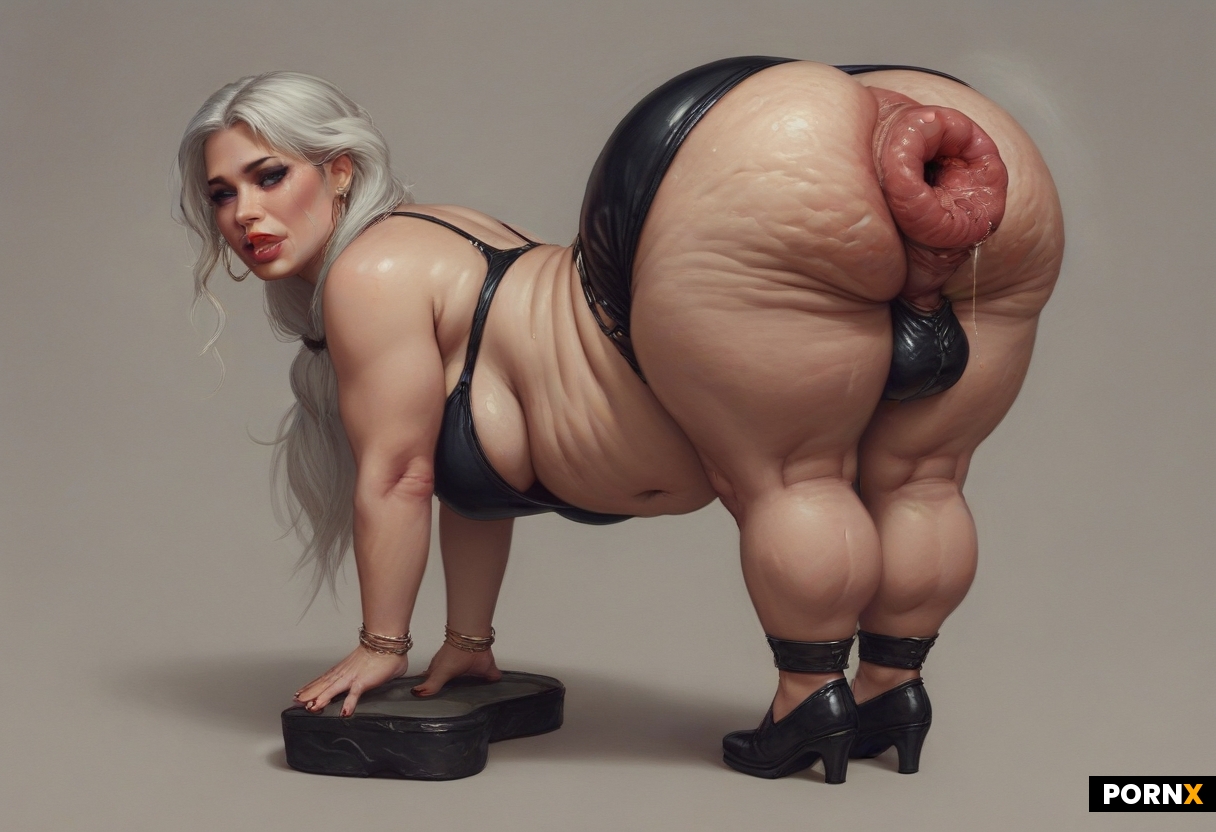 Nasty bimbo
