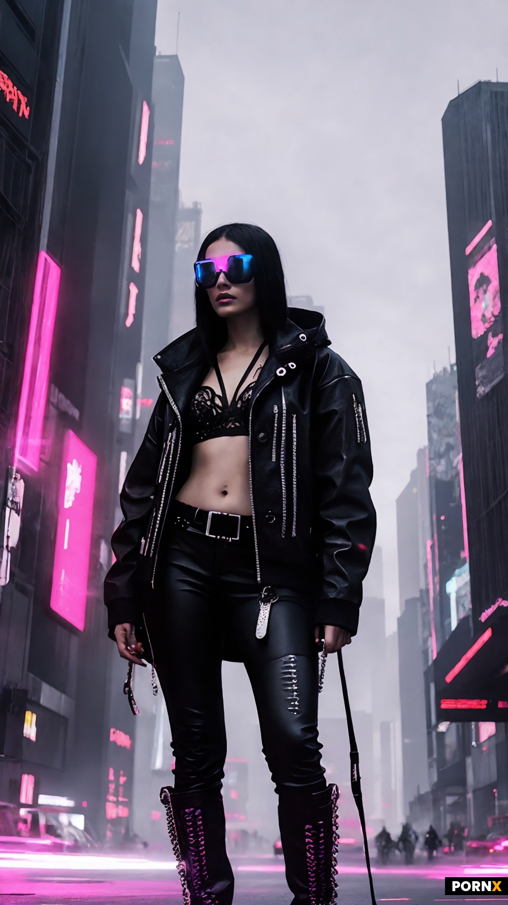 procreate hypermobile cyberpunk