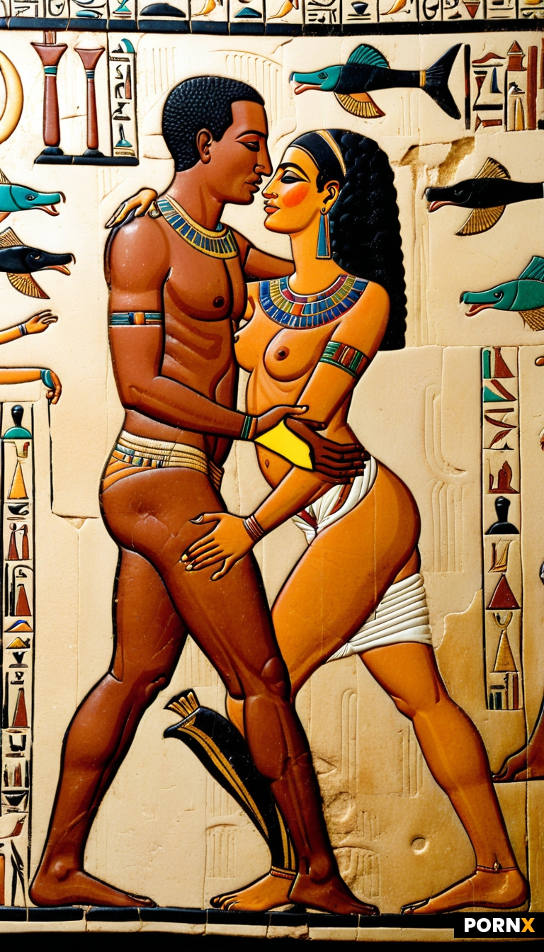 egyptian hieroglyph depicting a couple having sex