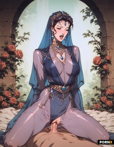 beautiful water element woman