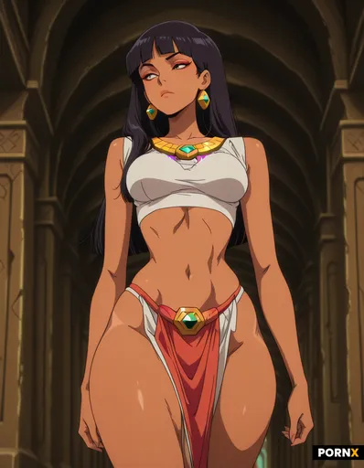 One woman