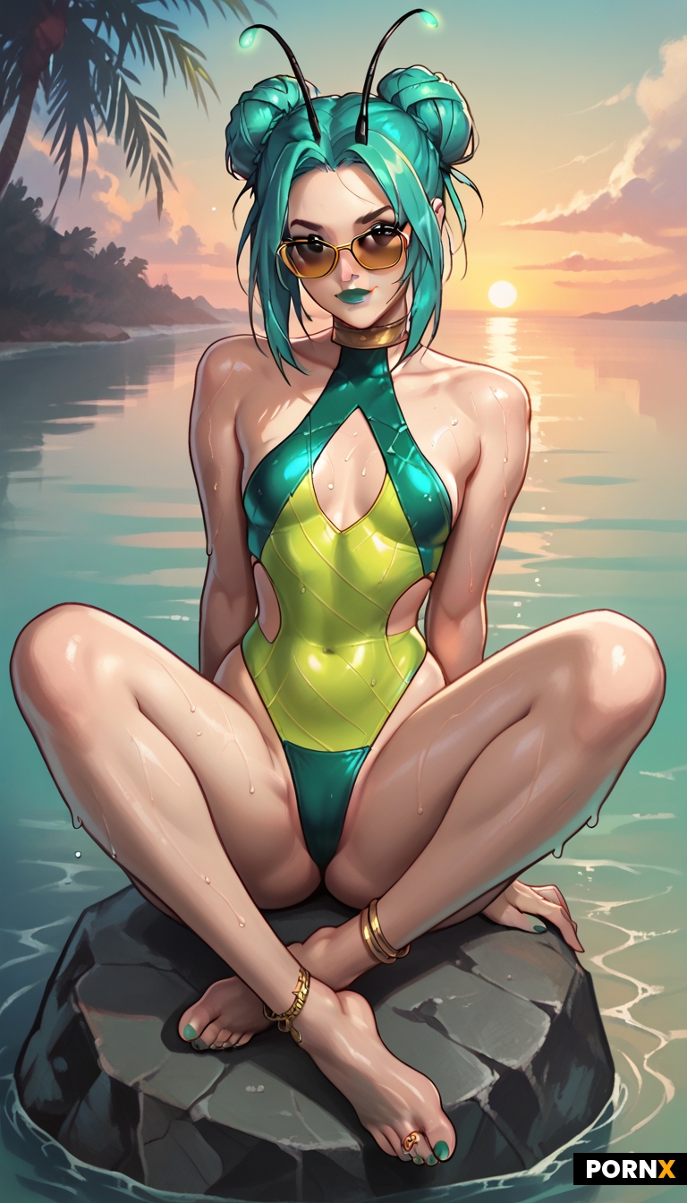 Stunningly beautiful Woman Mantis