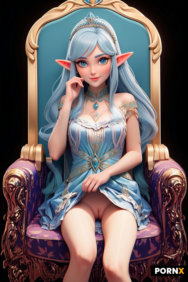 Lift on her legs on the chair arms