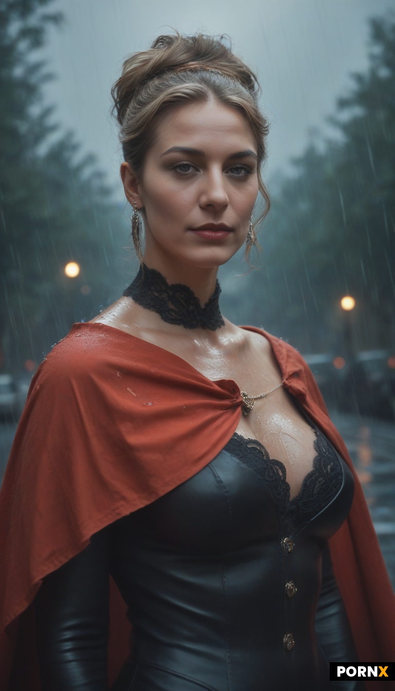 Style: stunning 32k UHD close-up on decollete