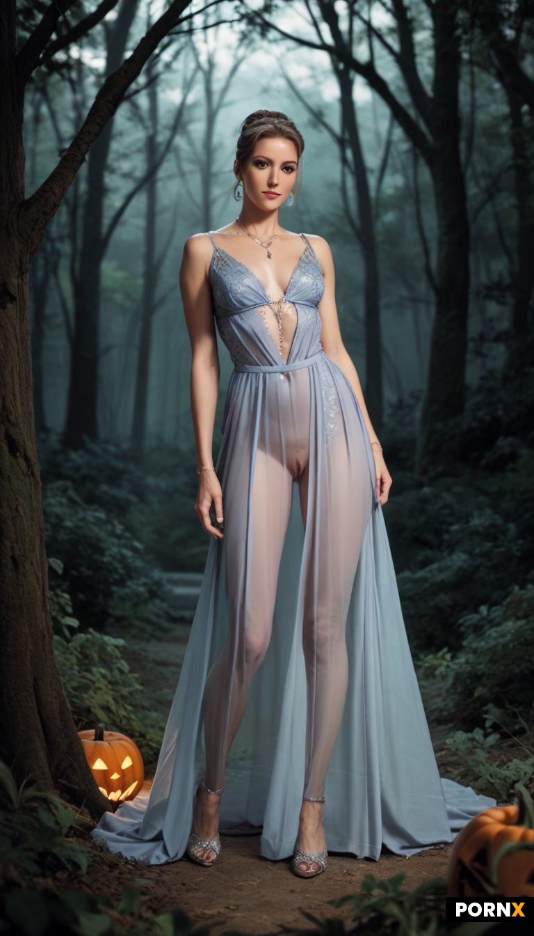 Beautiful ethereal woman