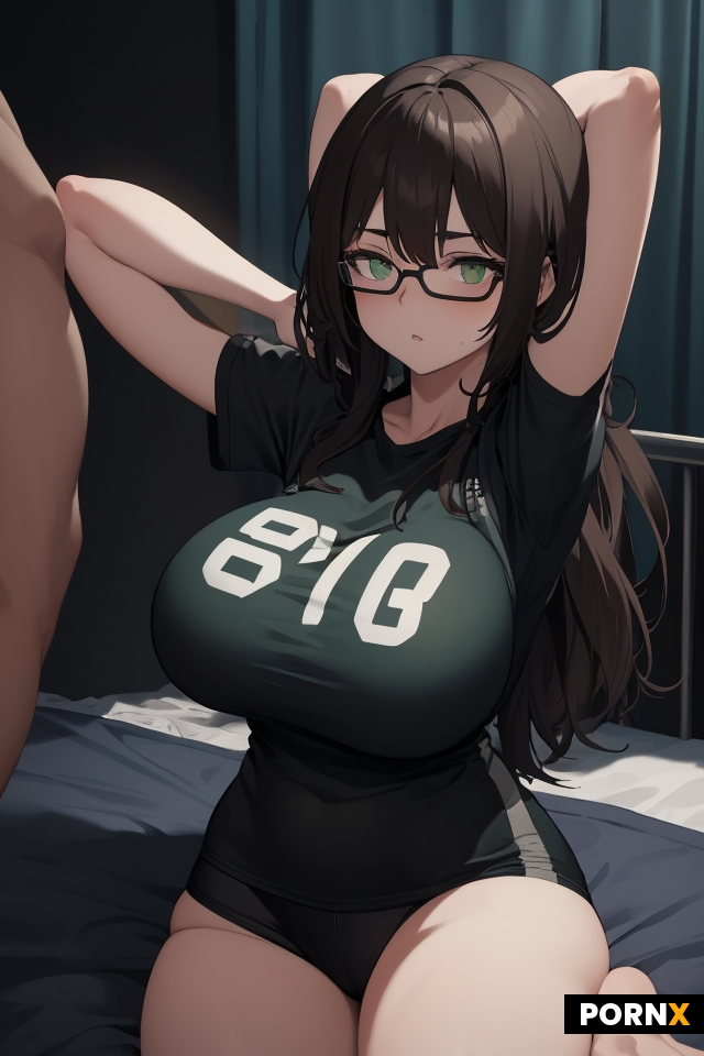 Woman with big
