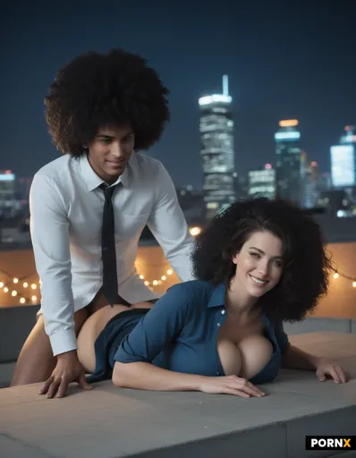 beautiful curvy black woman