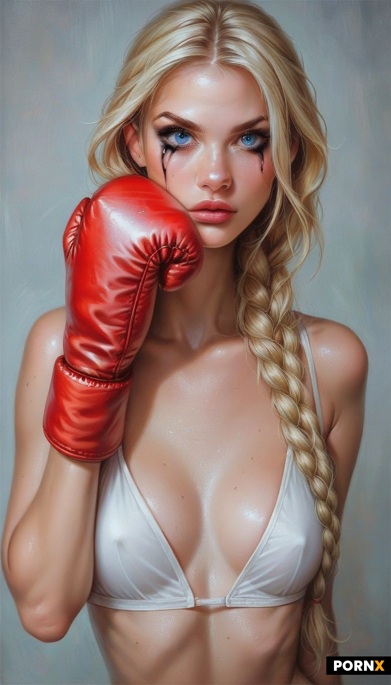 Hot female boxer