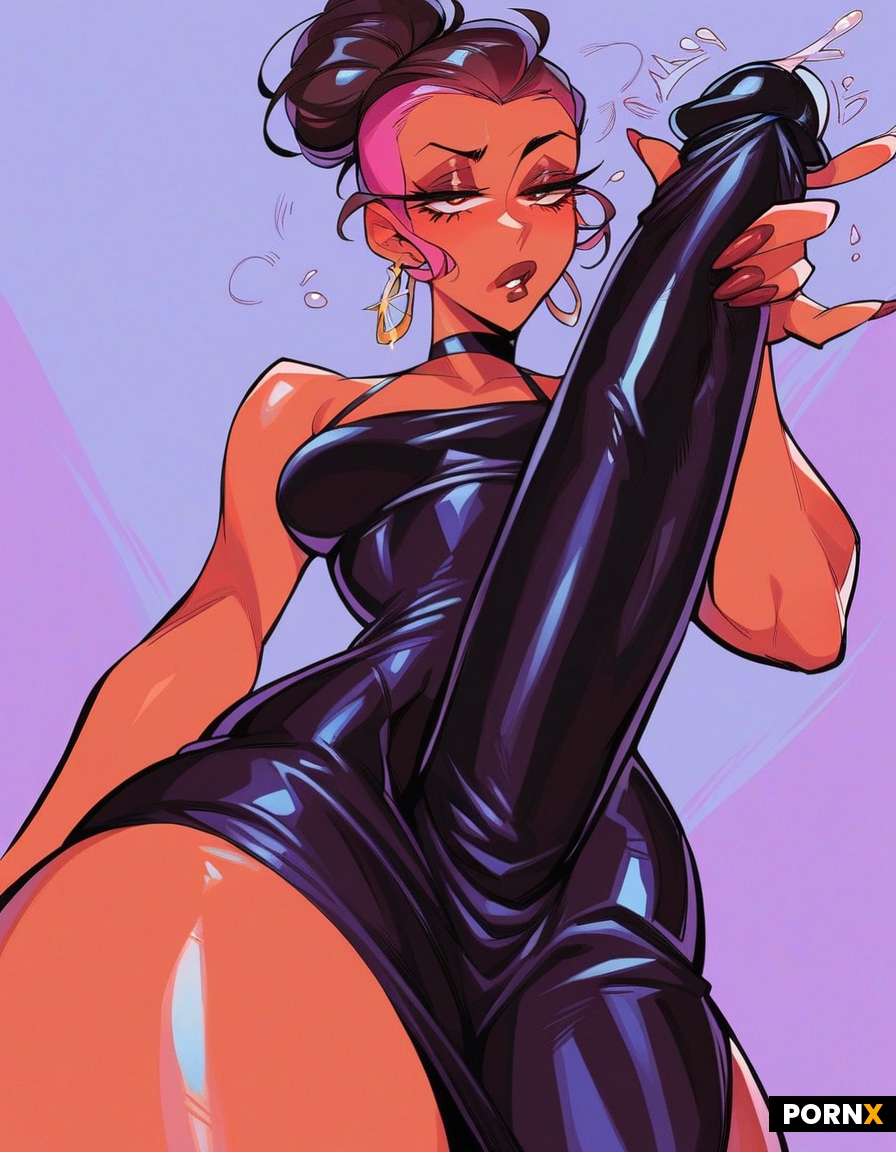 black ebony woman