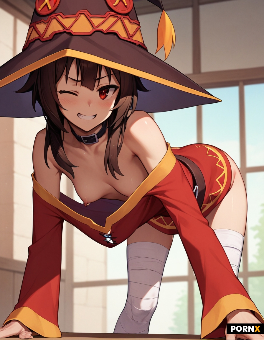 Megumin the wizard