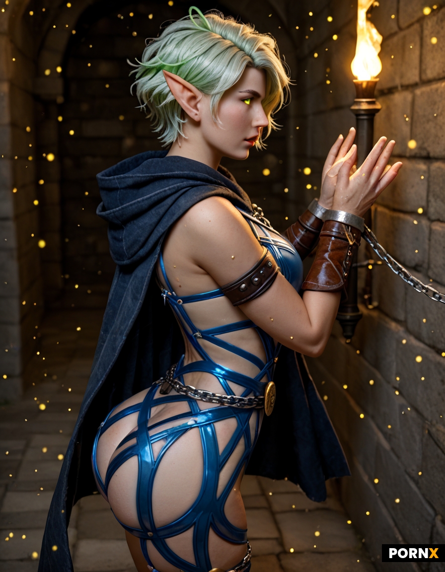 elf in a dungeon