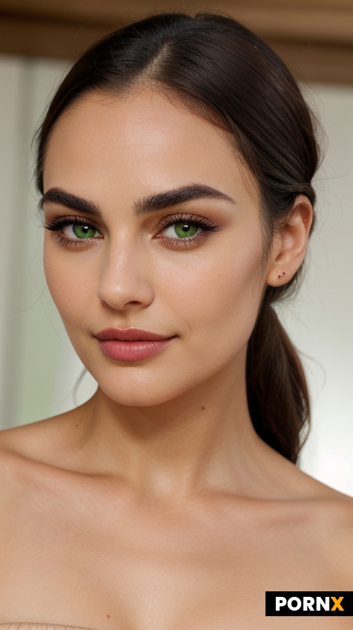 woman with oval face