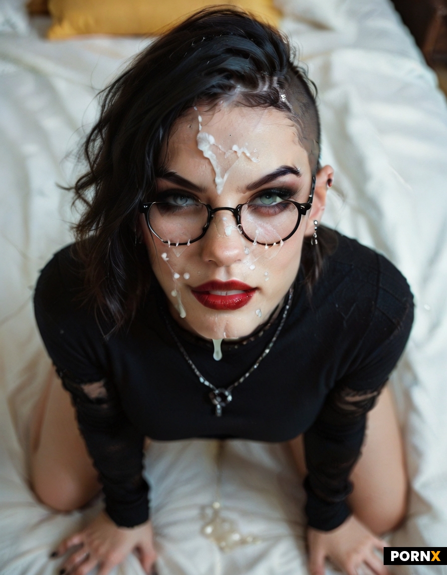goth woman
