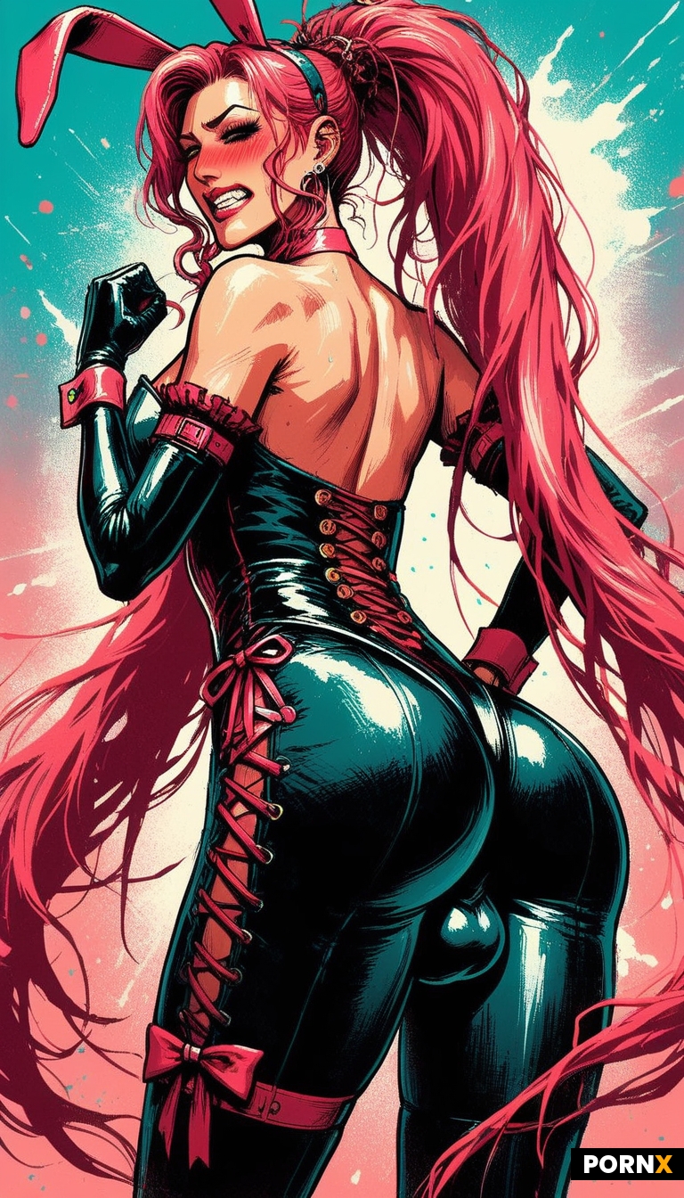 pink hair