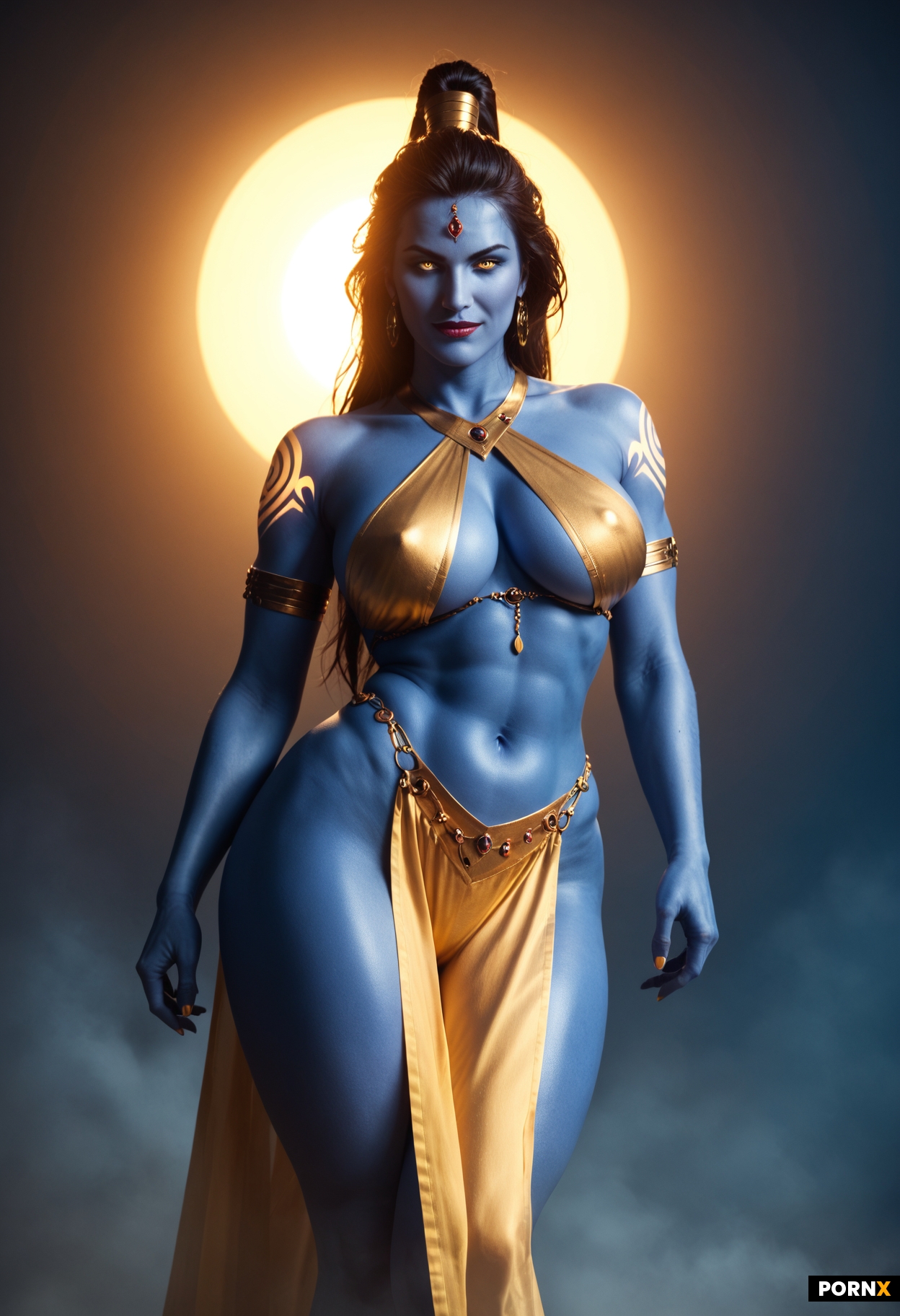 fierce female djinn