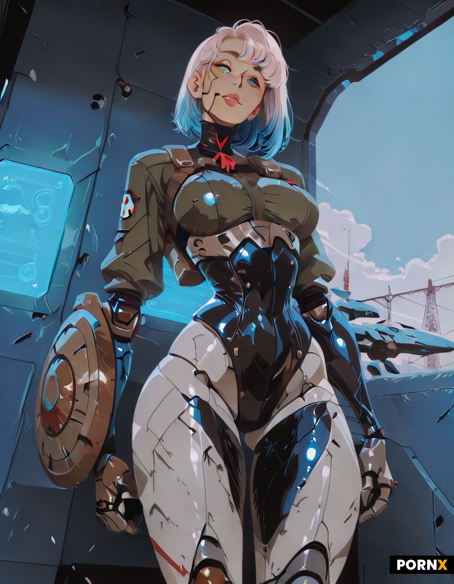 japanese mecha style woman