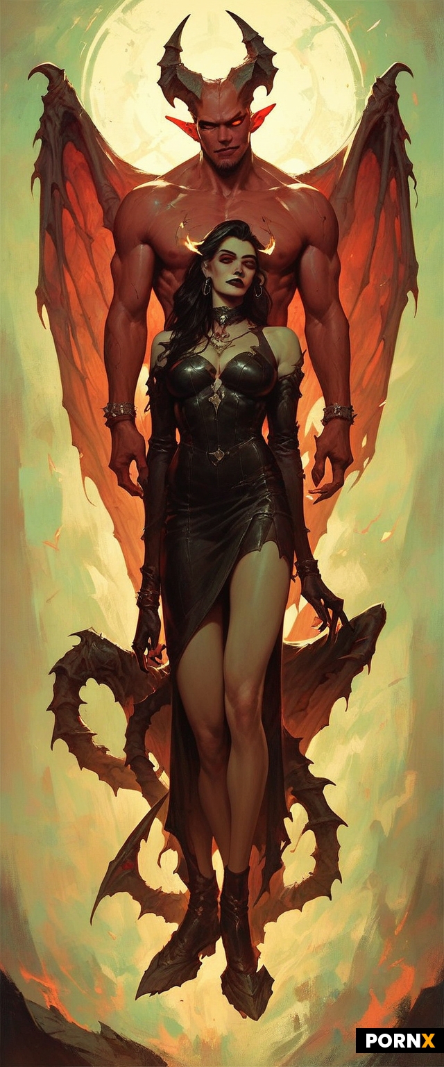 Angel and demon fall in love