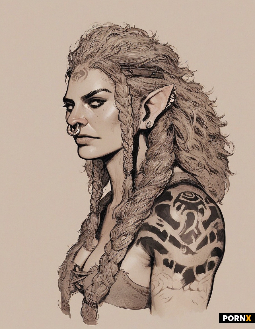 Busty dwarf woman