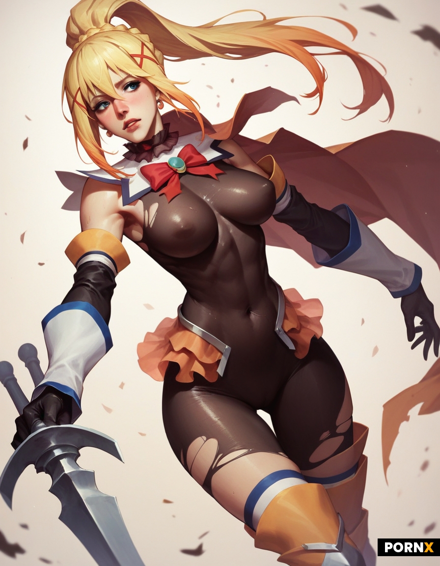 Konosuba darkness blonde bodysuit