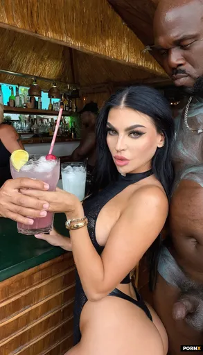 18 year old gorgeous goth russian woman with supermodel face long hair
