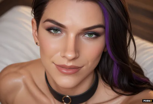 close up face portrait