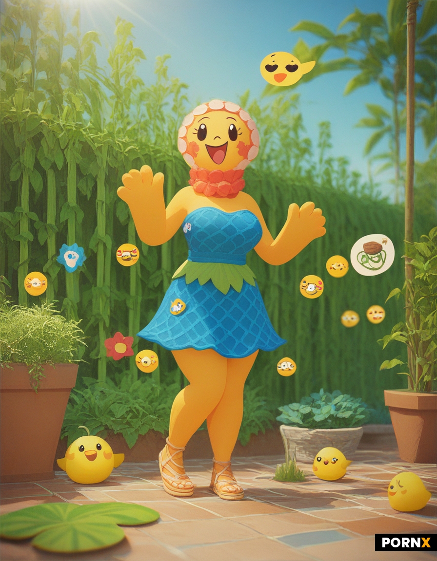 crochet style costume