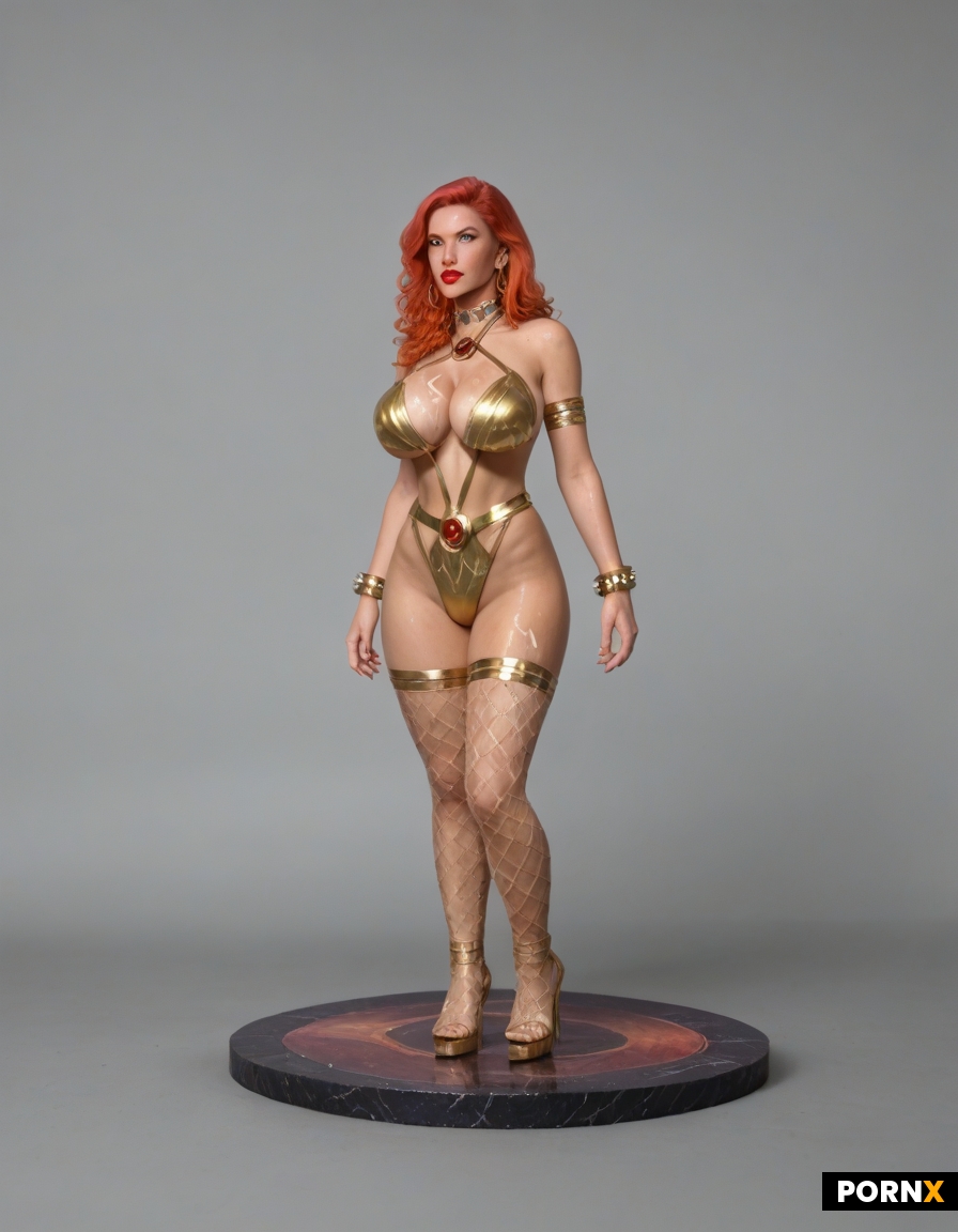 Dynamic overdramatic maniacal futuristic comic siren supervillain succubus seductress diva