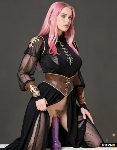 black gown cosplay