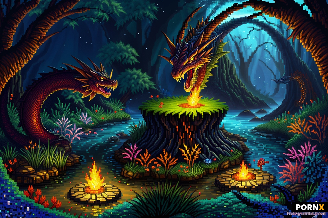 Fire-breathing dragon