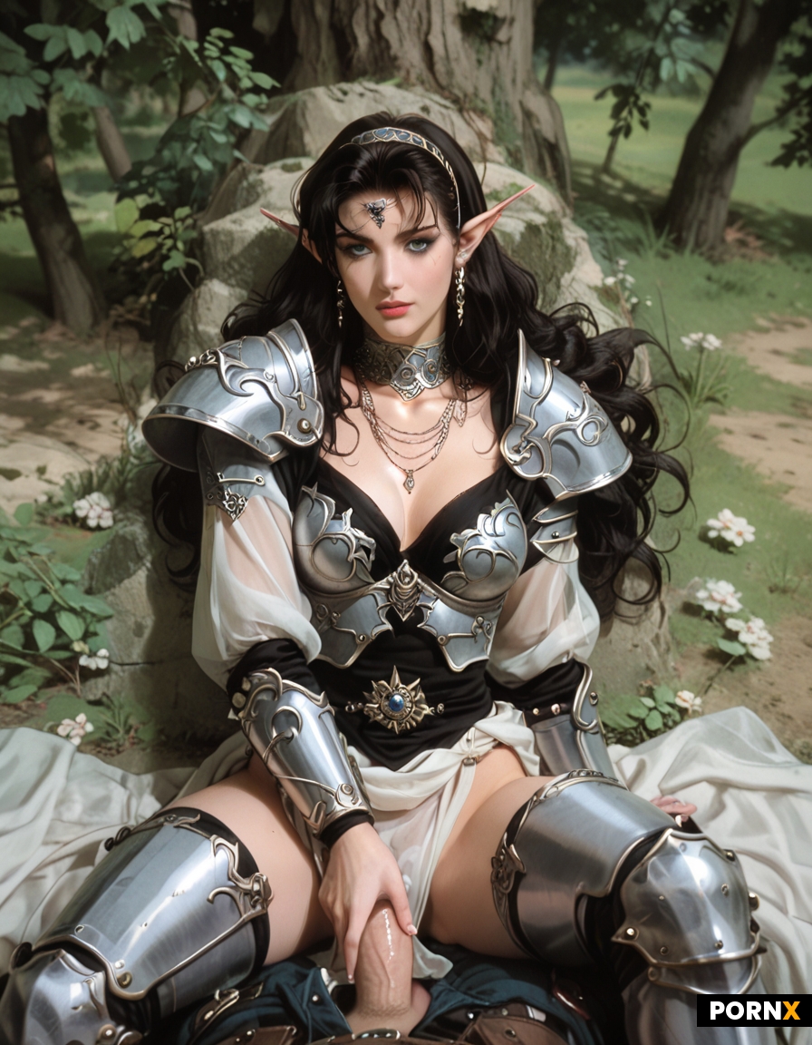 Noble elf woman 20s