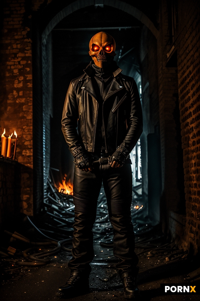 Hot demon biker
